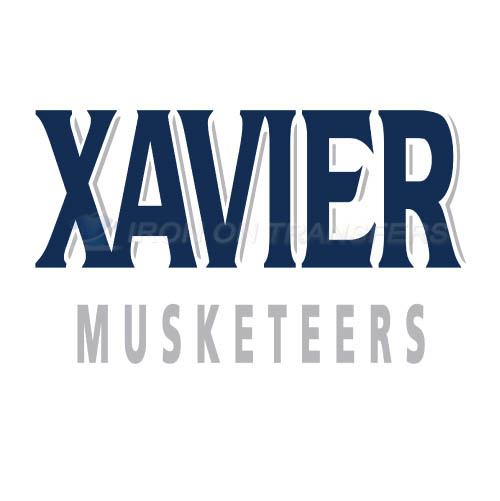 Xavier Musketeers Logo T-shirts Iron On Transfers N7080 - Click Image to Close